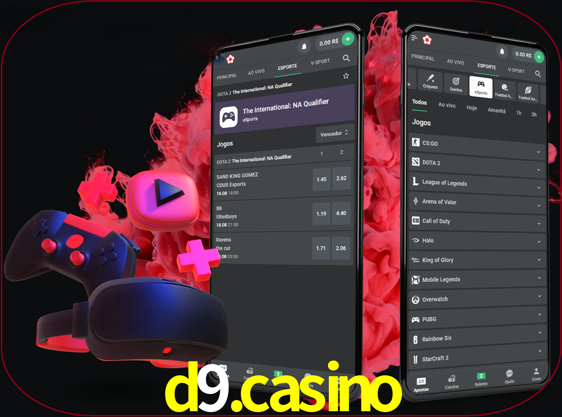 Para ter a aplicação móvel D9.CASINO no seu smartphone, basta descarregar o ficheiro apk e seguir as instruções.