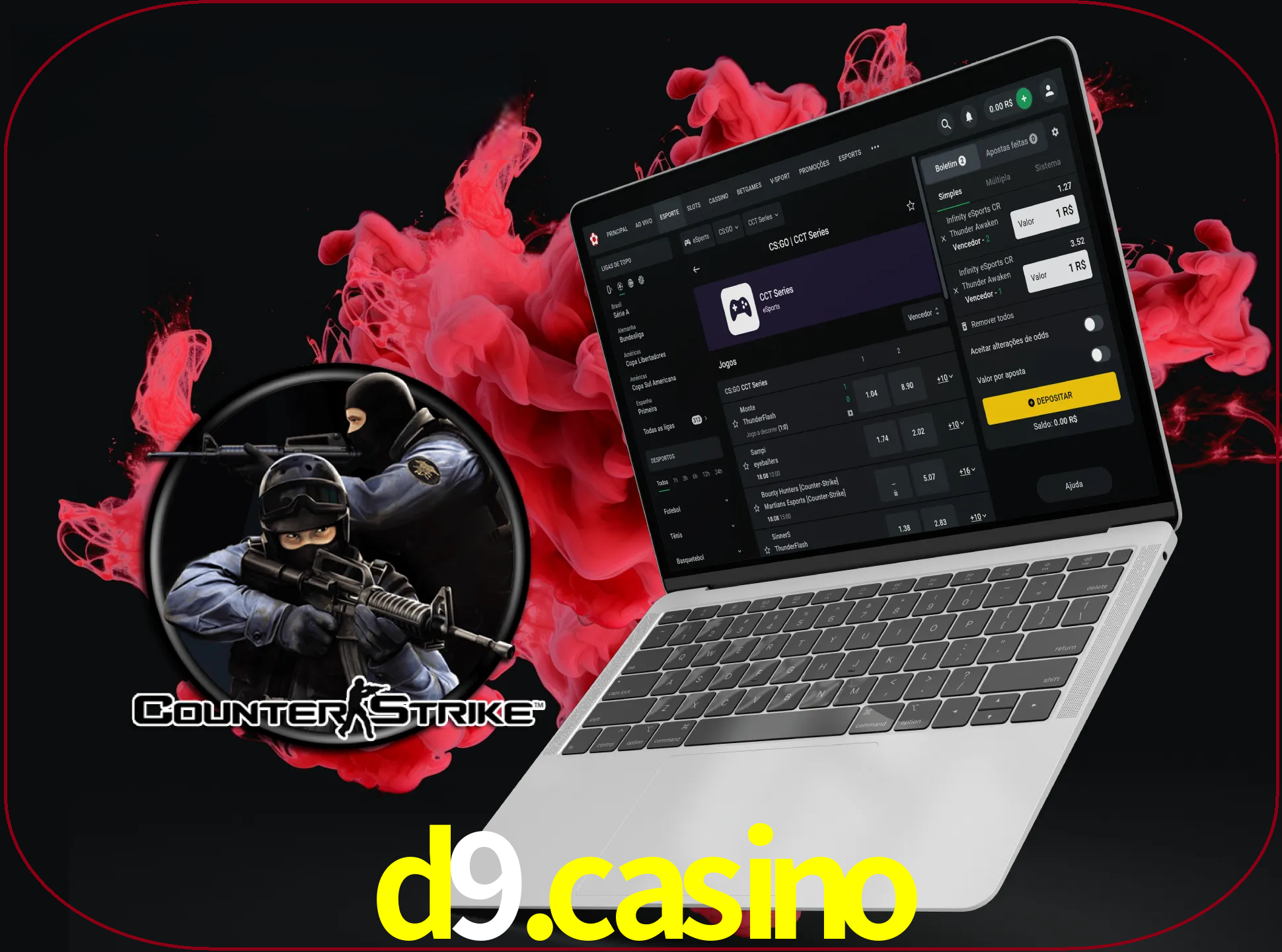 Um grande número de jogos irá agradar aos fãs deste jogo de tiro no sítio Web e na aplicação da empresa D9.CASINO.